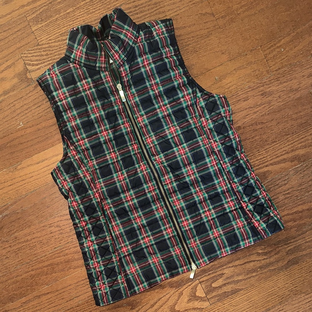 Vineyard vines plaid vest